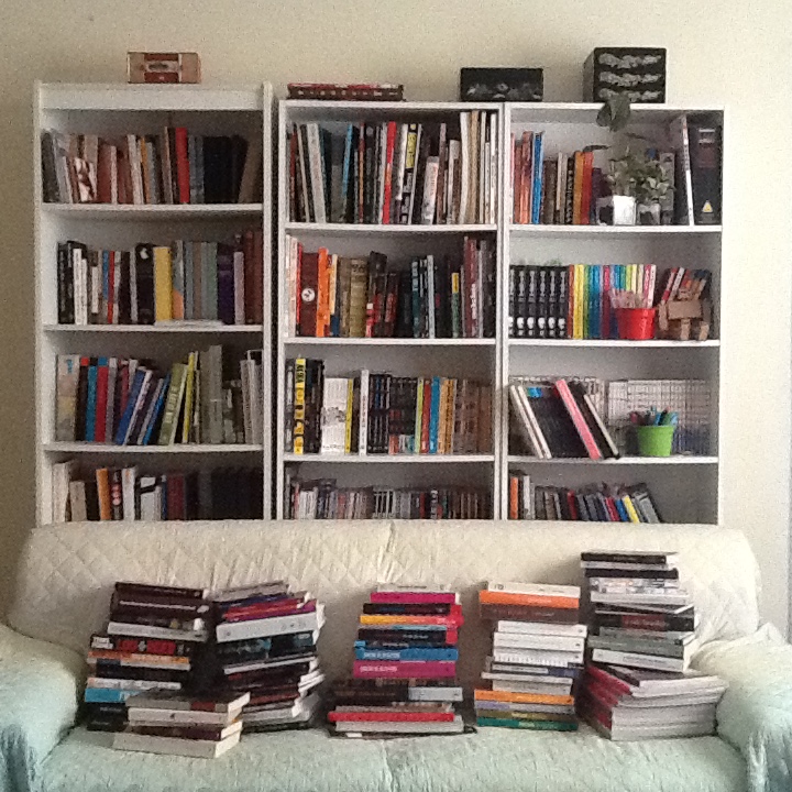 Pilha de livros
