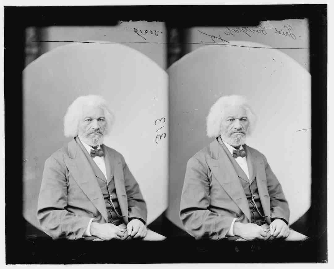 Frederick Douglass, 1877. Foto [photo]: Matthew B.Brady